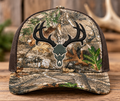 Embroidered Hunting Hats | Deer Skull & Hunting Designs